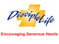 Developing a Stewardship Team in Congregations (continued)