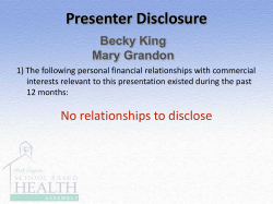 Engaging New SBHC Champions - School