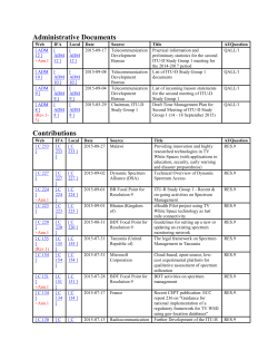 Information Documents