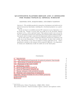 QUANTITATIVE FLATNESS RESULTS AND BV