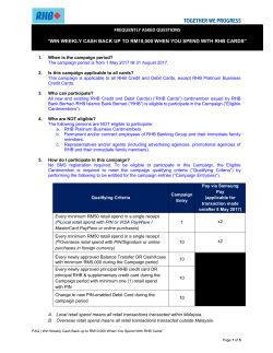 frequently asked questions &ldquo;win weekly cash back up to rm10,000