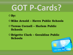P-Cards