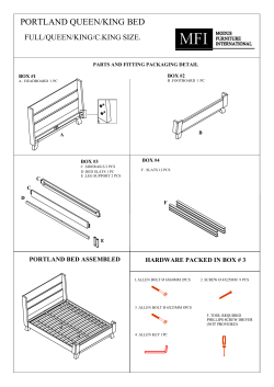 portland queen/king bed - Modus Furniture International