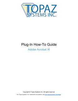 Acrobat XI Plug-In Guide