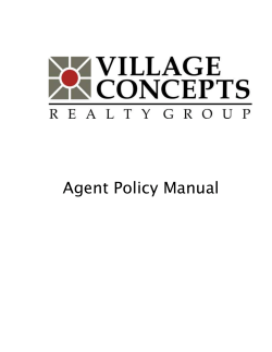 1 - VCRG Agent Resource Page