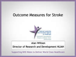 Outcome Measures for Stroke