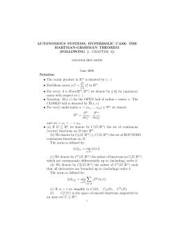 THE HARTMAN-GROBMAN THEOREM
