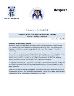 Communicating responsibly with Young Leaders