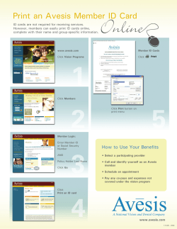 Print an Avesis Member ID Card