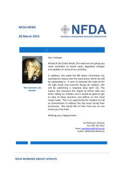 (OFT) to the Financial Conduct Authority (FCA)