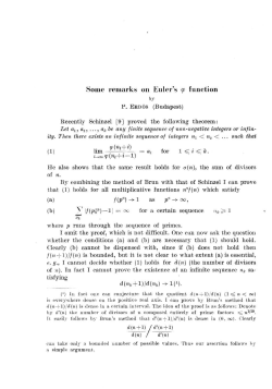 Let a,, az , . . ., al.. be any finite sequence of non