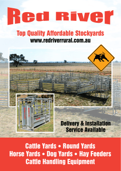 Top Quality Affordable Stockyards Cattle Yards s