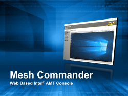 Mesh Commander