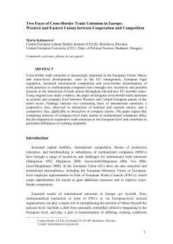 Embedded Coordination: Workplace Industrial Relations in