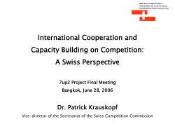 Patrick Krauskopf - CUTS International