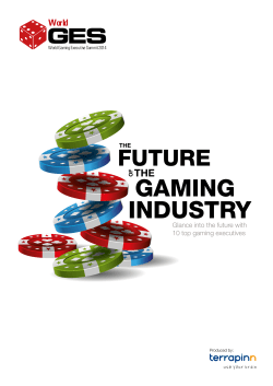 gaming industry - Ellice Consulting