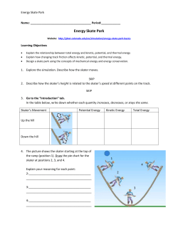 Energy Skate Park Post-Lab