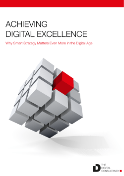 Digital Excellence - The Digital Consultancy