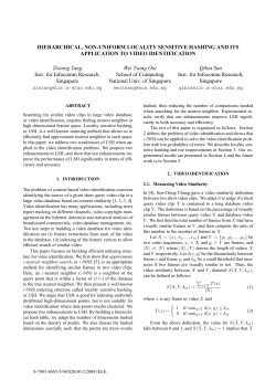 Hierarchical, Non-uniform Locality Sensitive Hashing
