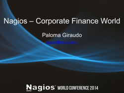 Nagios Monitoring