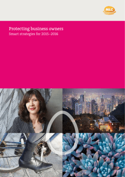 MLC Smart Strategies for Protecting Business Owners
