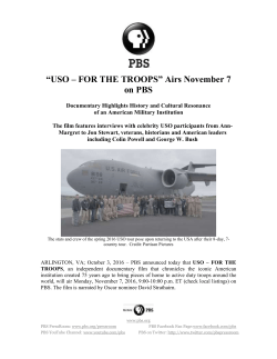 Press Release - PBS PressRoom