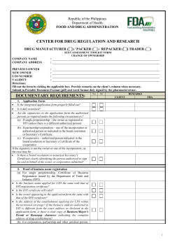 DM SATK Form - Change of Ownership