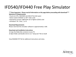 IFD540/IFD440 Free Play Simulator