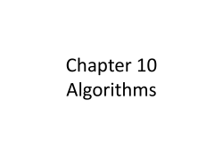 Chapter 10 notes