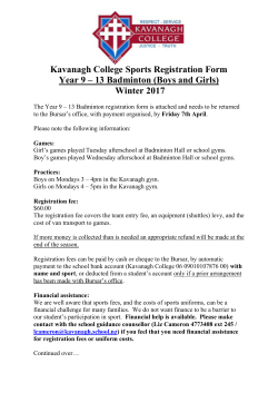 13 Badminton (Boys and Girls) Winter 2017