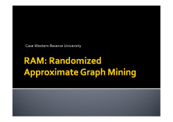 RAM: Randomized Approximate Graph Mining Based on