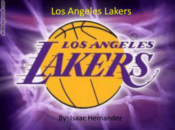 Los Angeles Lakers - isaac hernandez