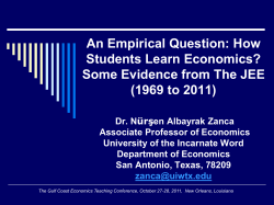 Classroom Experiments