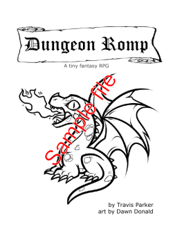 Micro RPG is a role-playing game designed for - ulisses