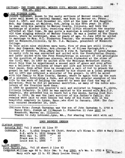 pg. 7 OBITUARY- THE TIMES RECORD, MERCER CITY, MERCER