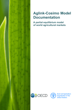 Aglink-Cosimo Model Documentation - OECD