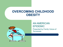 overcoming childhood obesity