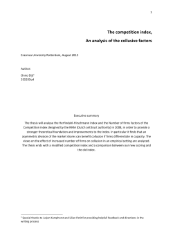 Onno Dijt 1 335335od - Erasmus University Thesis Repository