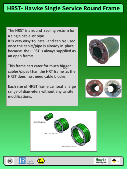HRST - Hawke Single Service Round Frame