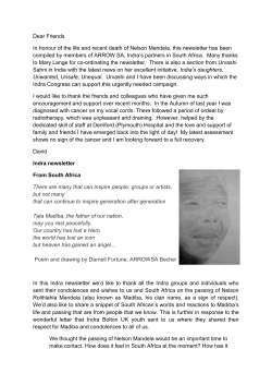 The Indra Congress Newsletter 9