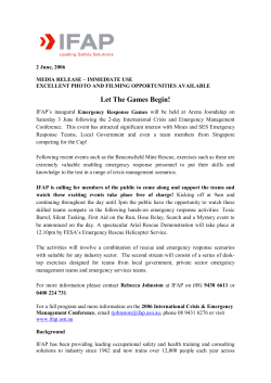 Let The Games Begin!