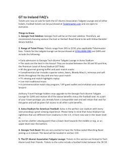 GT to Ireland FAQ`s - Georgia Tech Alumni Association