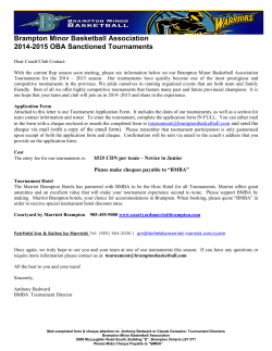Brampton Minor Basketball Association