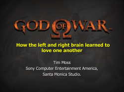 God of War : How the Left and Right Brain learned to love