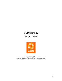 GED Strategy - PQDL: Program Quality Digital Library
