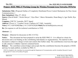 Join proposal Power Control