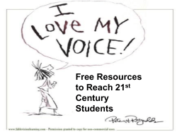 Let Your Students` Voices be Heard
