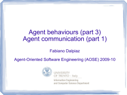 Agent communication