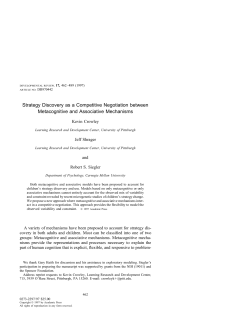 Strategy Discovery as a Competitive Negotiation