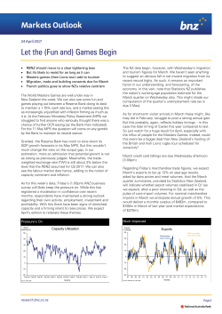 Let the (Fun and) Games Begin